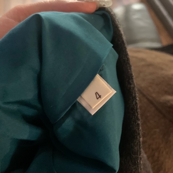 Y2k Alex Gaines sailor wool pants blend silk trousers boho fall casual $450 - Picture 8 of 8